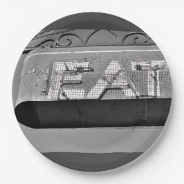 Plato De Papel Paper Plate 9" Round