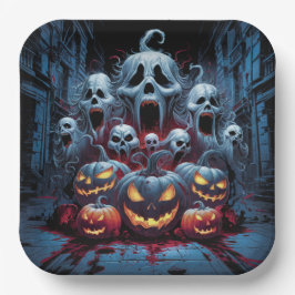 Plato De Papel Paper Plate Dark Art Série 1 15