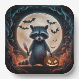 Plato De Papel Paper Plate Dark Art Série 1 18
