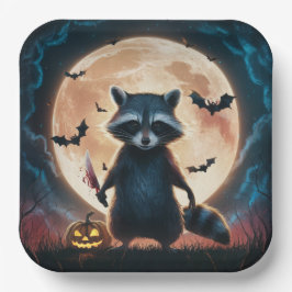 Plato De Papel Paper Plate Dark Art Série 1 19