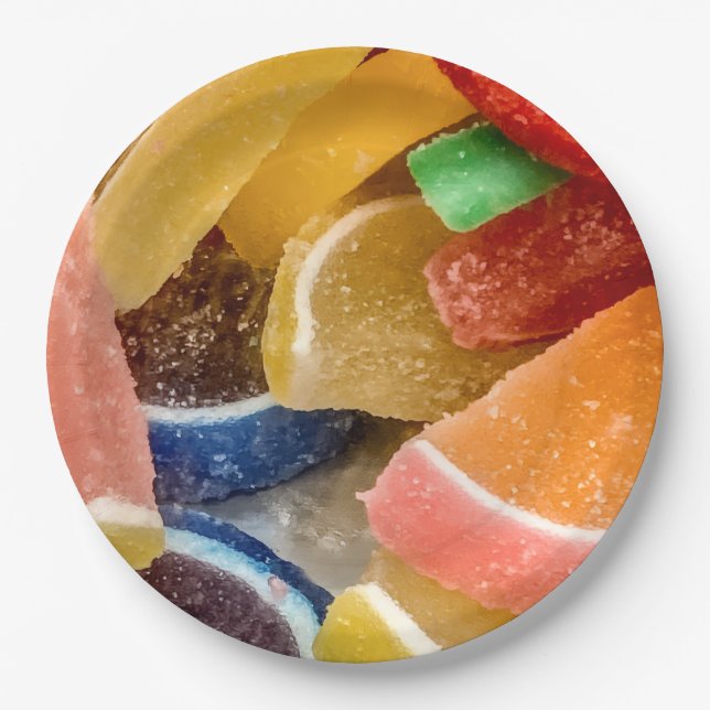 Plato De Papel Paper Plate for Kids' Birthday Party/Celebration (Anverso)