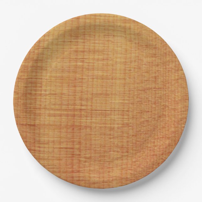 Plato De Papel PAPER PLATE Guitar Tone Wood (Anverso)
