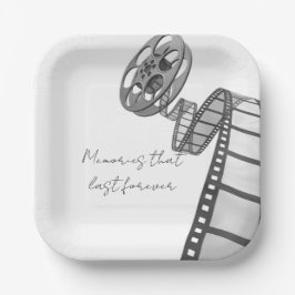 Plato De Papel Paper plate of memories