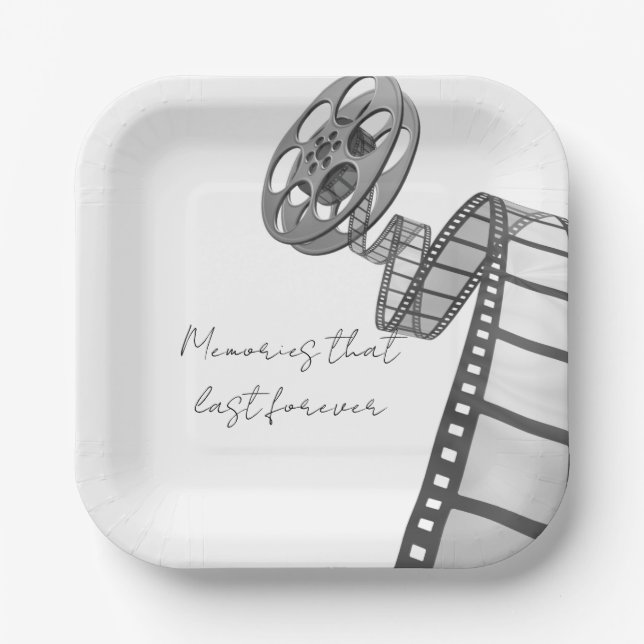 Plato De Papel Paper plate of memories (Anverso)