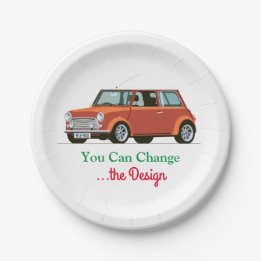 Plato De Papel #PaperPlate #ClassicCars #CarDesignPaperPlate