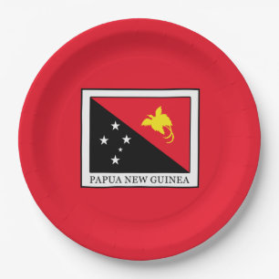 Plato De Papel Papúa Nueva Guinea