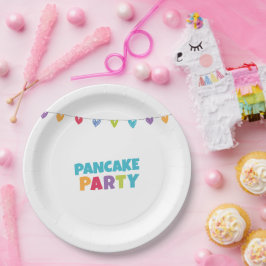 Plato de papel para fiesta personalizado