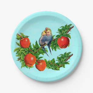 Plato De Papel paracaídas enamorados