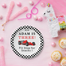 Parada en boxes para snacks – Coche de carreras ro