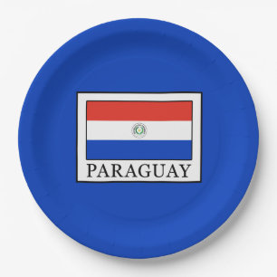 Plato De Papel Paraguay