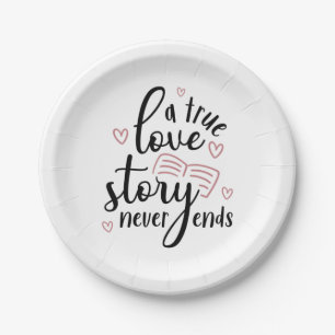 Plato De Papel Pareja regala una verdadera historia de amor que n
