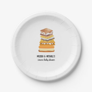 Plato De Papel Parejas de marismas asadas más agudas