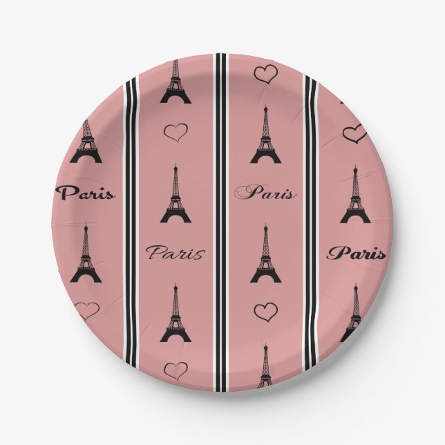 Plato De Papel París (Anverso)