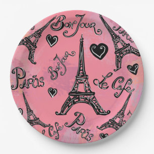 PLATO DE PAPEL PARÍS
