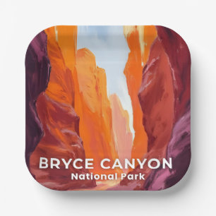 Plato De Papel Parque Nacional Bryce Canyon Viajes a Utah