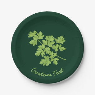 Plato De Papel Parsley