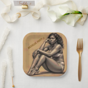 PLATO DE PAPEL PARTIDO BACHELOR