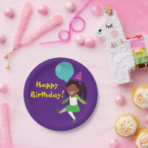 Partido de Cumpleaños de los chicas (afroamericano