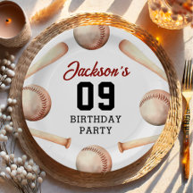 Partido de Cumpleaños de un Niño de Béisbol