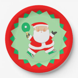 Plato De Papel Partido de feriado creativo de Ping-Pong