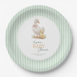 Plato De Papel Party Napkins Mother Goose and Gosling.