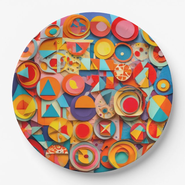 Plato De Papel Party Plates for Kids' Party (Anverso)