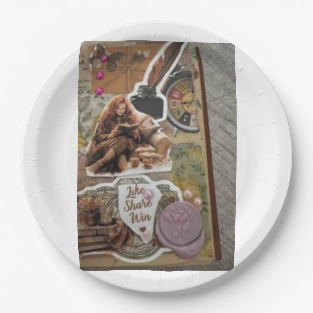 Plato De Papel Party Teller (Anverso)