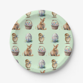 Plato De Papel Pascua