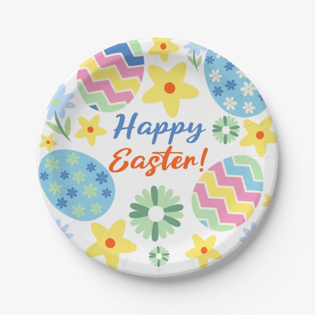 Plato De Papel Pascua (Anverso)