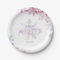 Pascua de Invierno Rosa Copo de Nieve Primera Cump