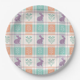 Plato De Papel Pascua Justa