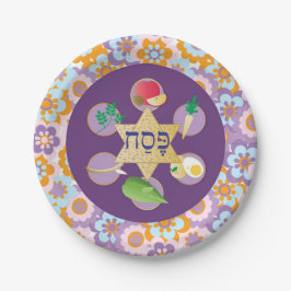 Plato De Papel Passover Joy