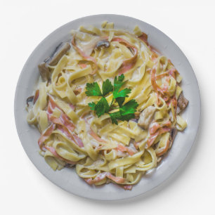 Plato De Papel Pasta