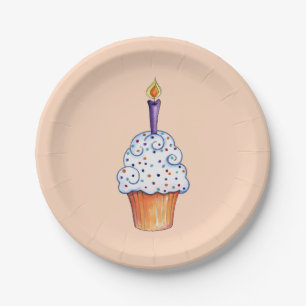 Plato De Papel Pastel