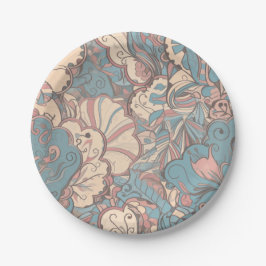 Plato De Papel pastel de bonito