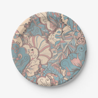 Plato De Papel pastel de bonito