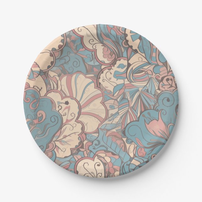 Plato De Papel pastel de bonito (Anverso)