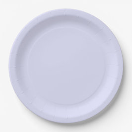 Plato De Papel Pastel Periwinkle Purple