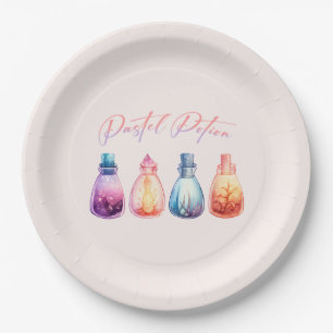 Plato De Papel Pastel Potion