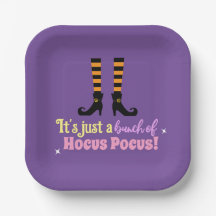 Pastel Purple Hocus Pocus Halloween Bruja