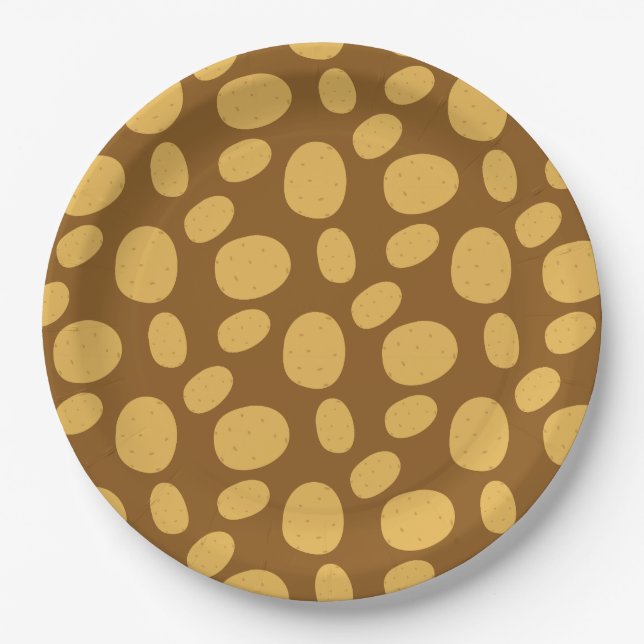 Plato De Papel Patacas (Anverso)