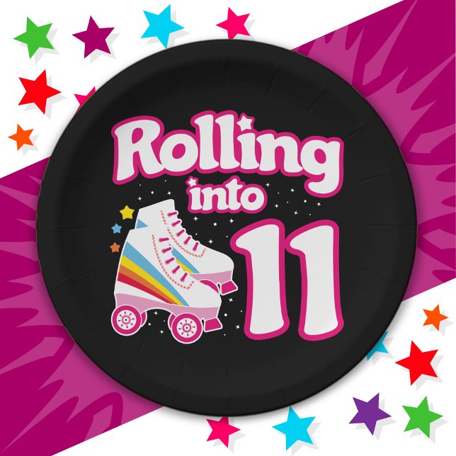 Plato De Papel Patinaje de patinaje sobre patines de 11 años (Subido por el creador)