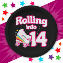 Patinaje de patinaje sobre ruedas de 14 años