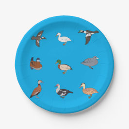Plato De Papel Patos