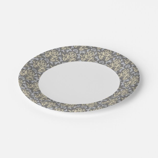 Plato De Papel Patrón de amortiguación (Angular)