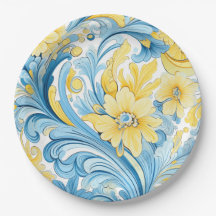 patrón de arte floral