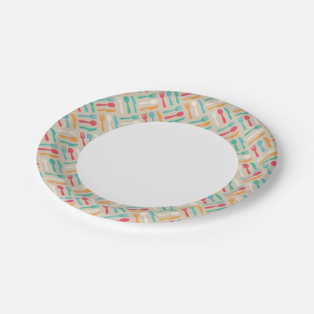 Plato De Papel Patrón de cocina 3 (Angular)