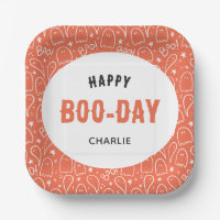 Patrón De Fantasmas De Cuto Feliz Día De Boos Pers