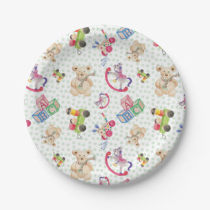 Plato De Papel Patrón de juguetes para niños