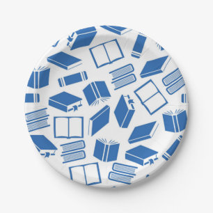 Plato De Papel Patrón de libro